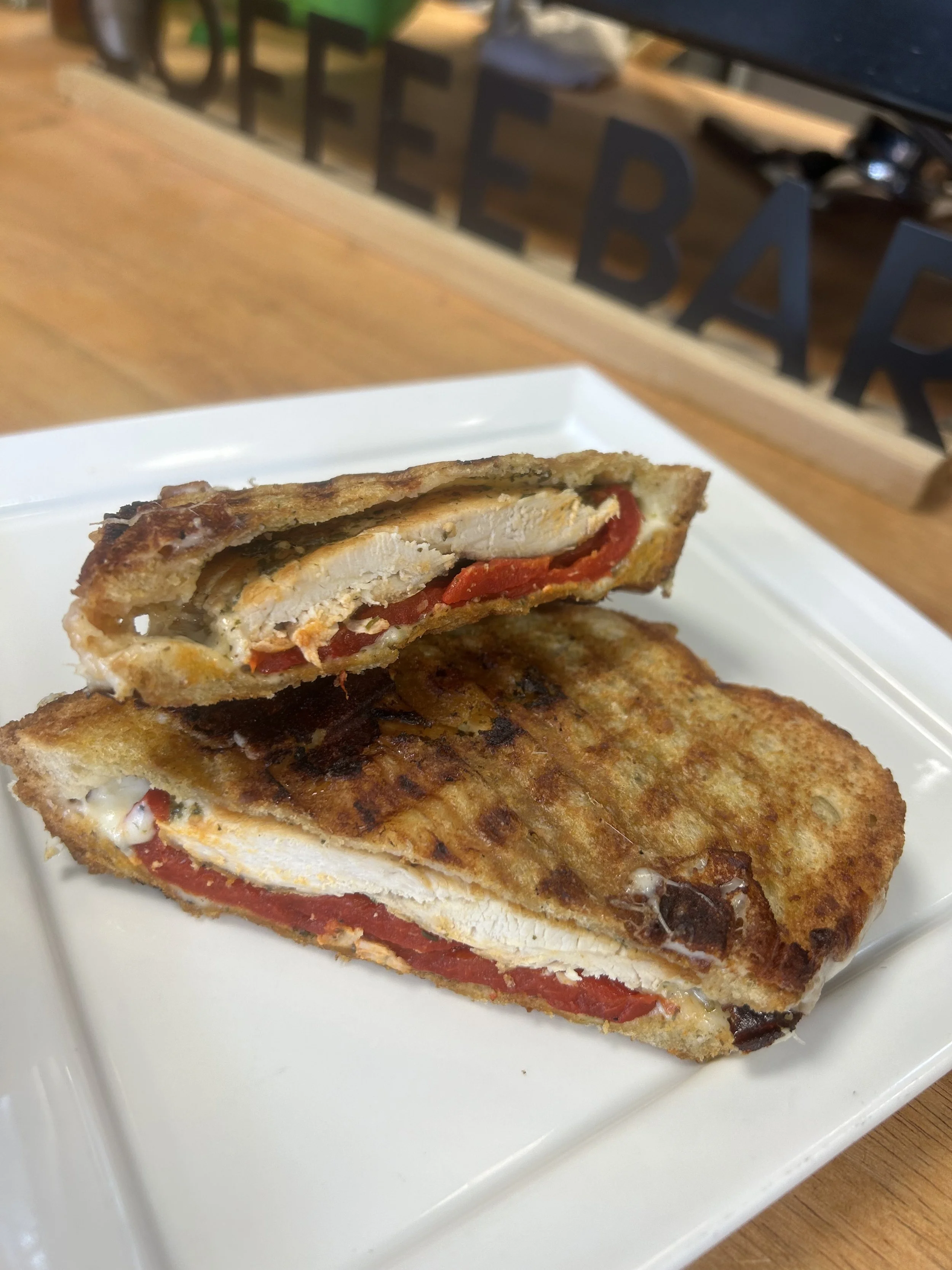 Grilled Chicken Panini