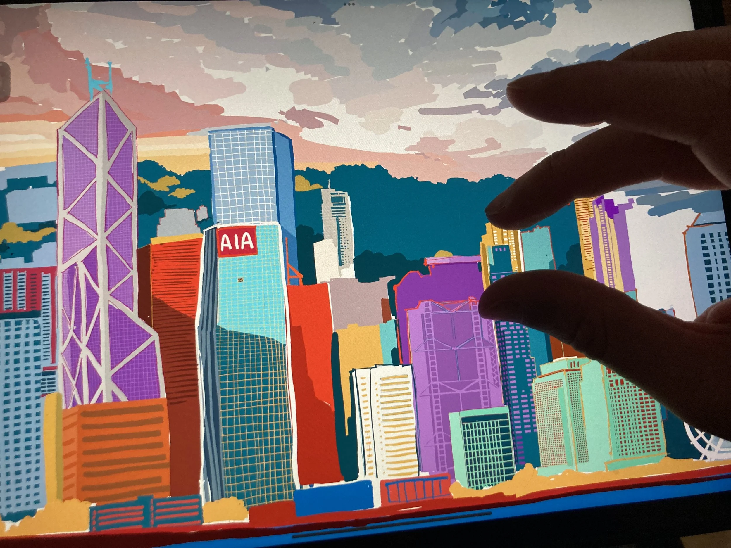 AIA . Hong Kong