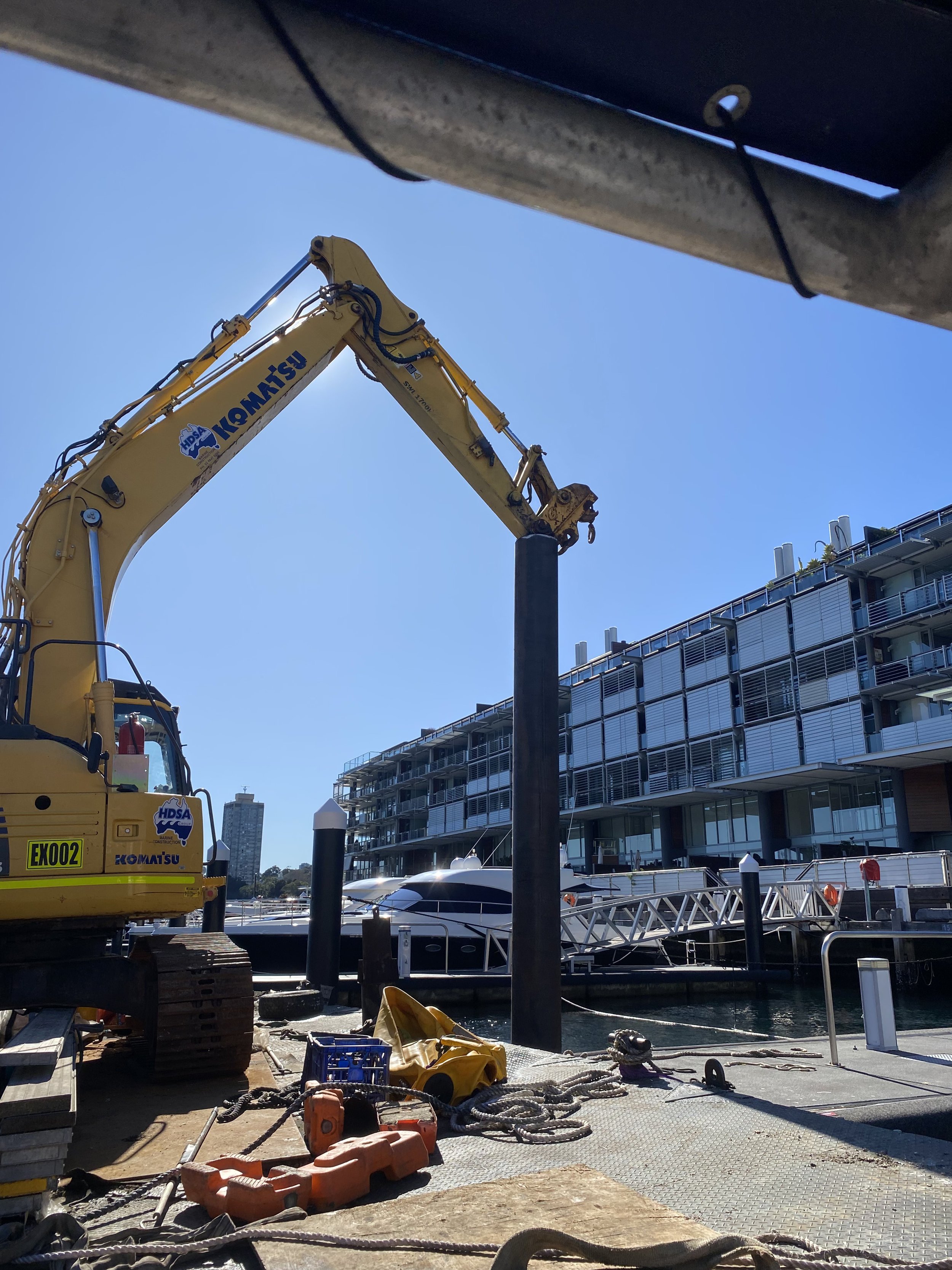 P14 PILE PITCHED AND READY TO PUT IN 04.07.23 (1).jpeg