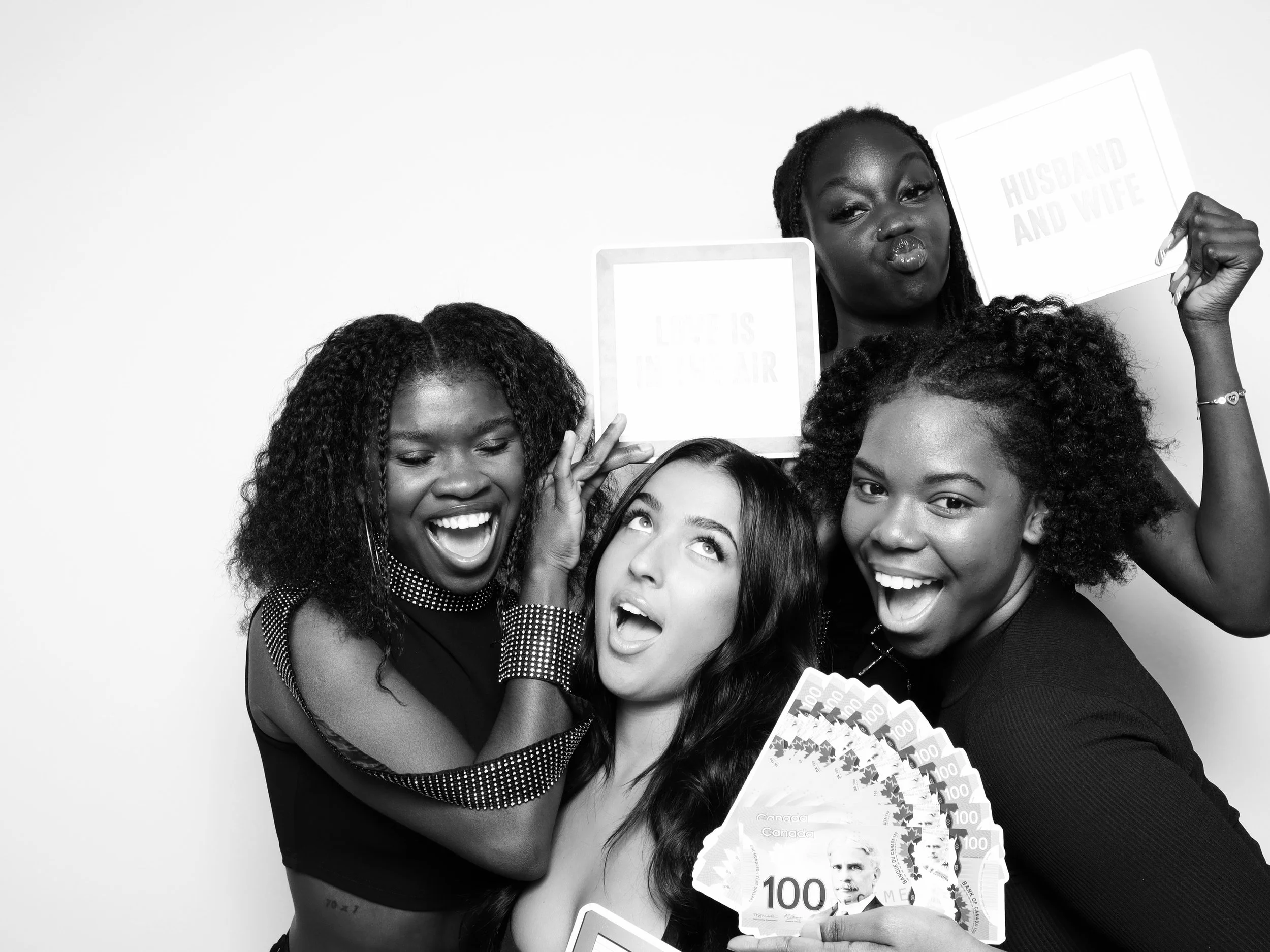 Four girls black and white.jpeg