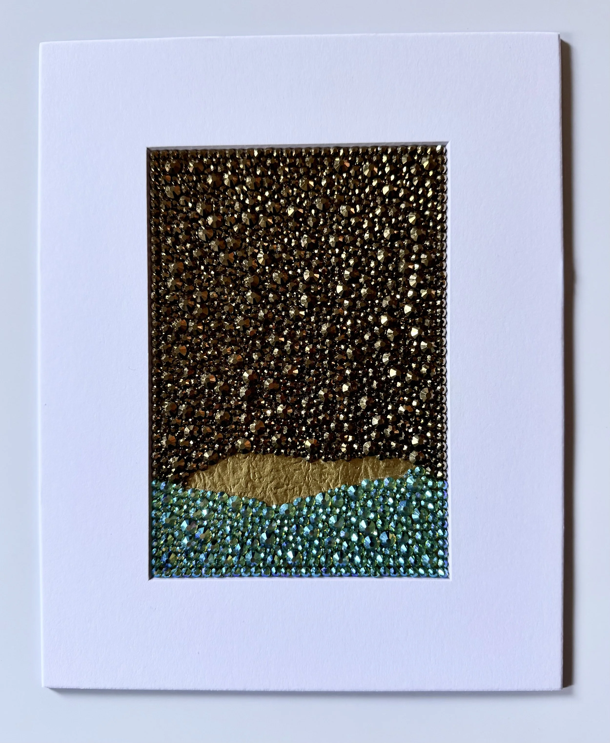 Corrosion, 2026. 5 x 7 in. Original, Matted to 8 x 10 in. Unframed.