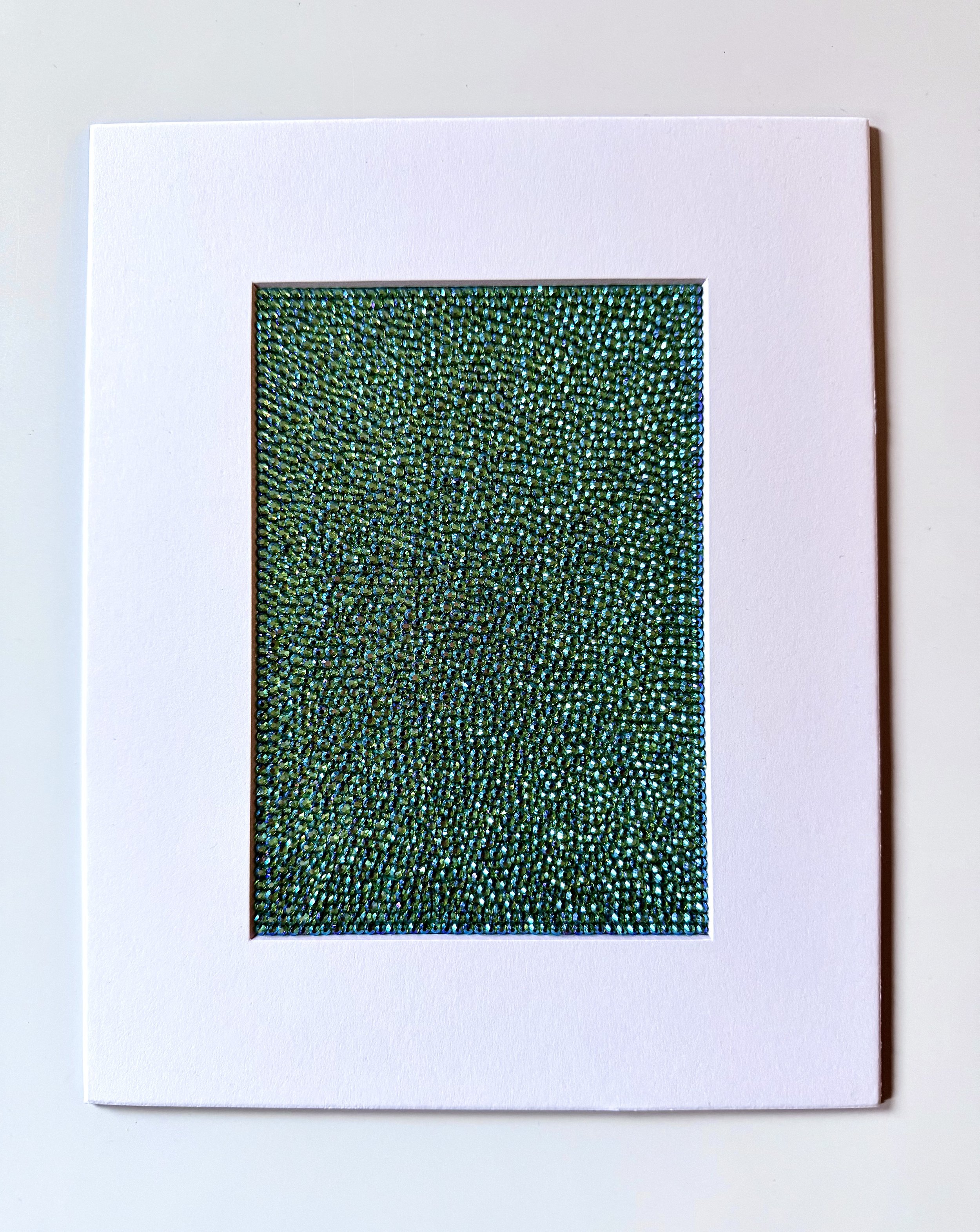 Hollow, 2026. 5 x 7 in. Original, Matted to 8 x 10 in. Unframed.