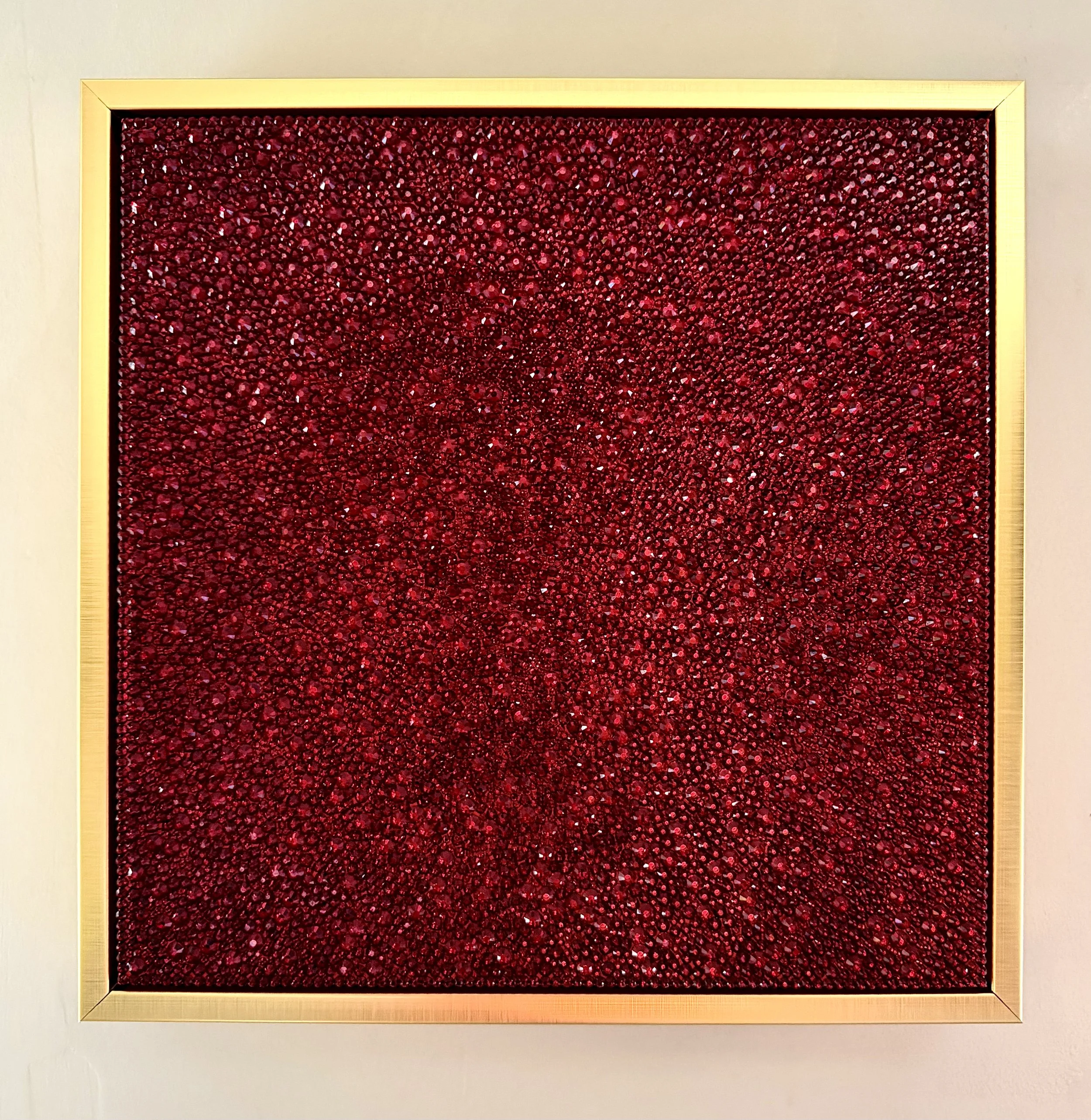 Wrath, 2026. 12 x 12 x 1.5 in.
