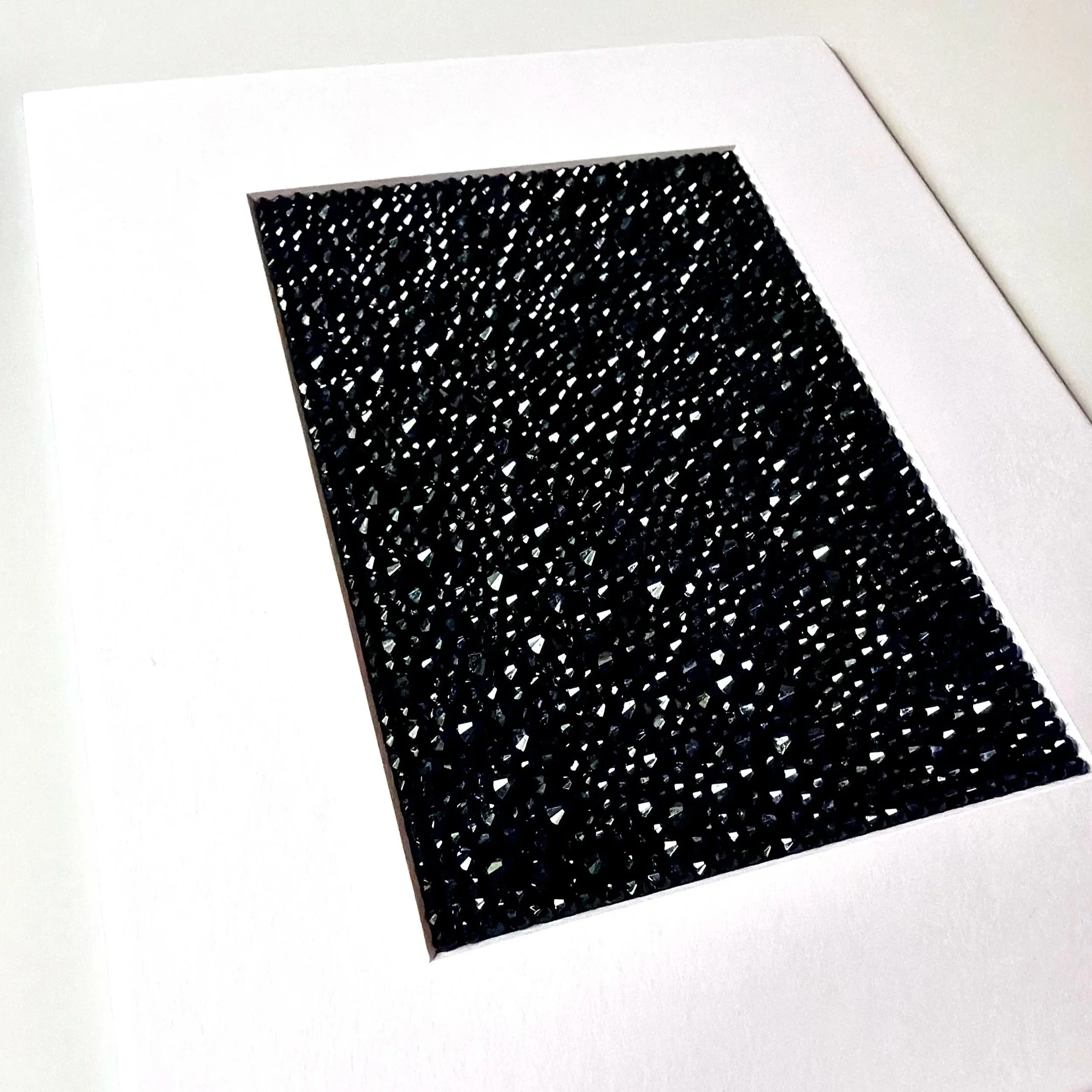 Tension, 2026. 5 x 7 in. Original, Matted to 8 x 10 in. Unframed.