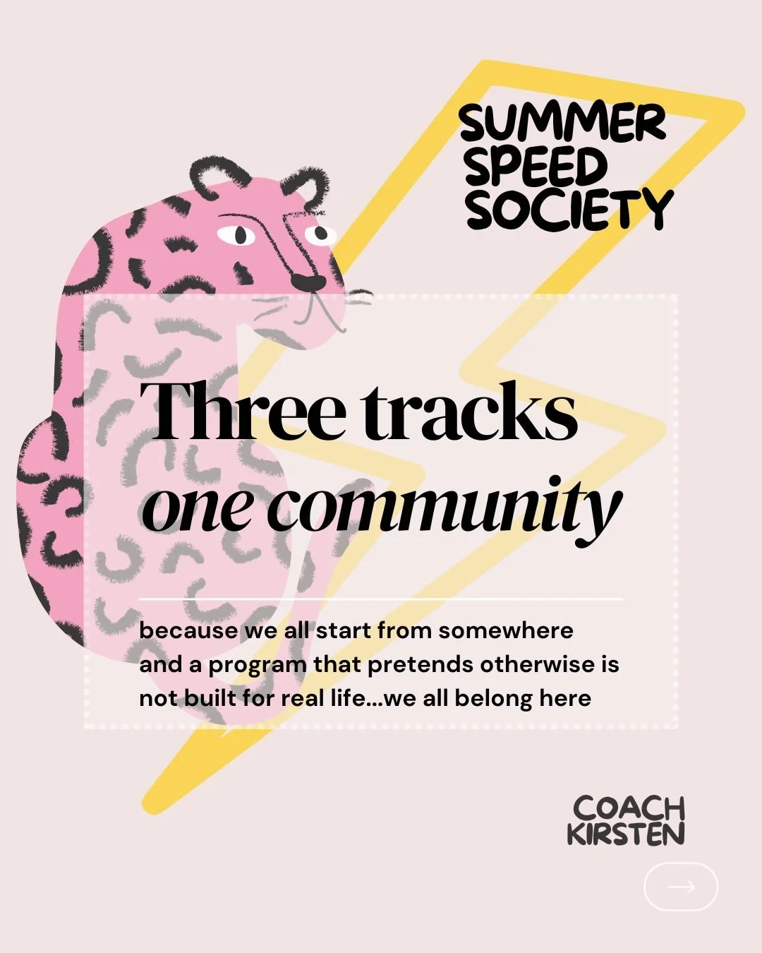 12 weeks. Three tracks. One community. 
Here&rsquo;s what we&rsquo;re gonna do:

⚡️A fully structured running program built around your life &hellip;.three core sessions per week, progressive week by week, with quality sessions that actually teach yo