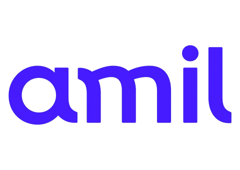 Logotipo azul com o texto "amilo" em letras minúsculas.