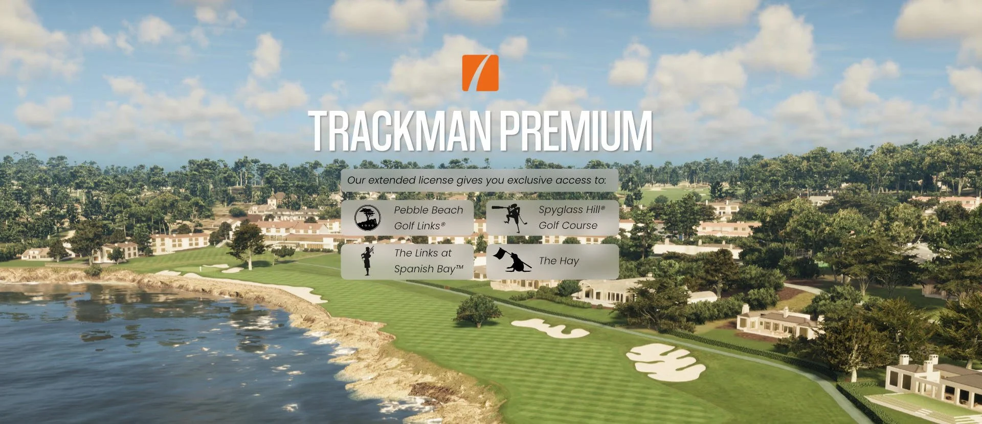 Bandit Golf has exclusive access to Trackman Premium courses.