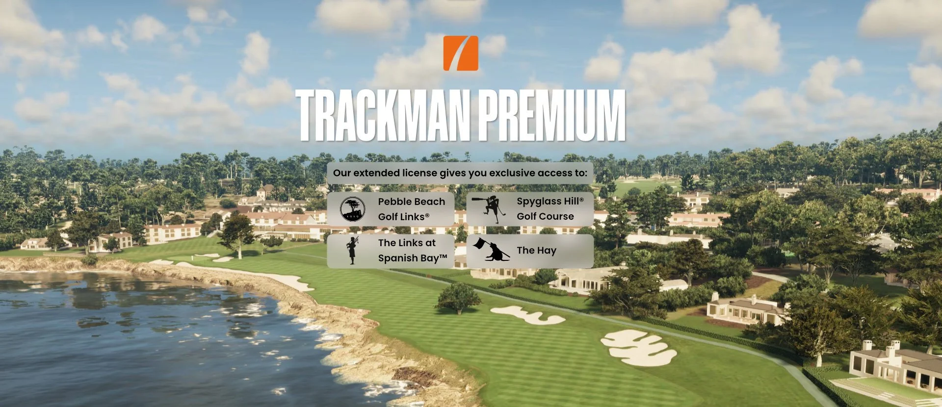 Bandit Golf has exclusive access to Trackman Premium courses.