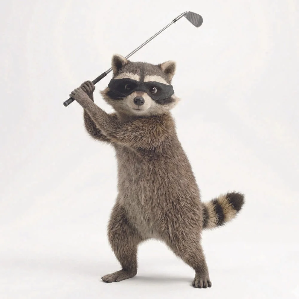 Bobby Bandit getting ready to hit a shot