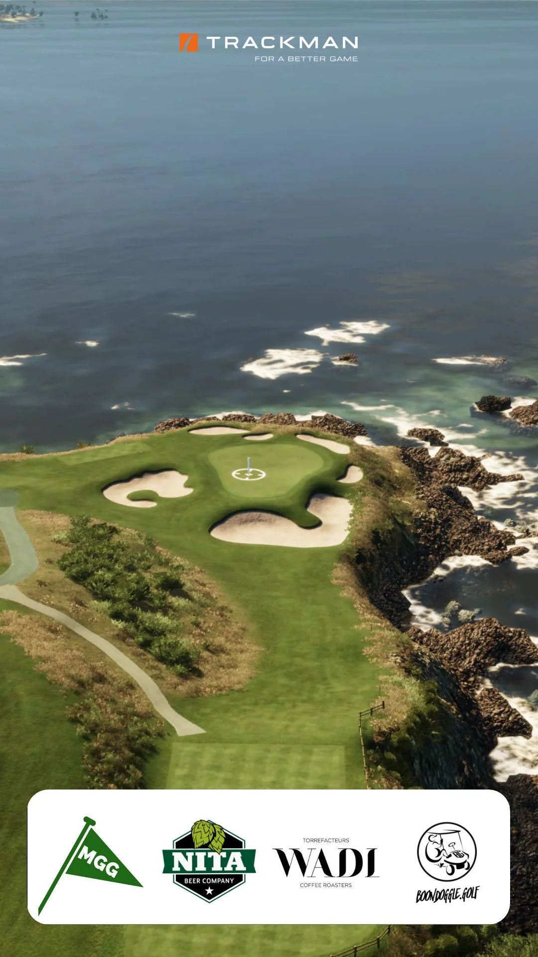 Sponsor Image showing 7th hole at Pebble Beach.