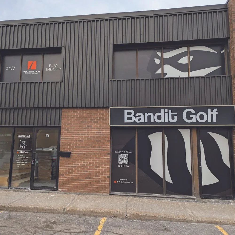 Image of the front of the Bandit Golf location in Ottawa