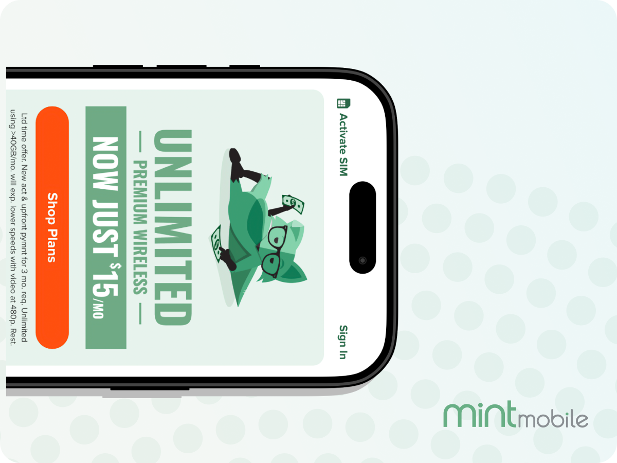 Mint Mobile Enabling Plan Purchase