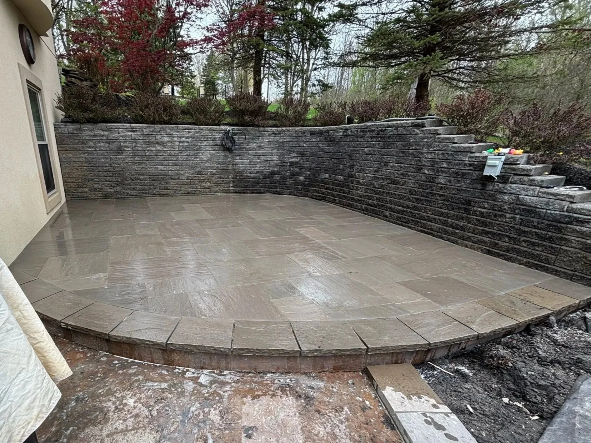 Stonecutter Masonry Natural Stone Patio Overlay