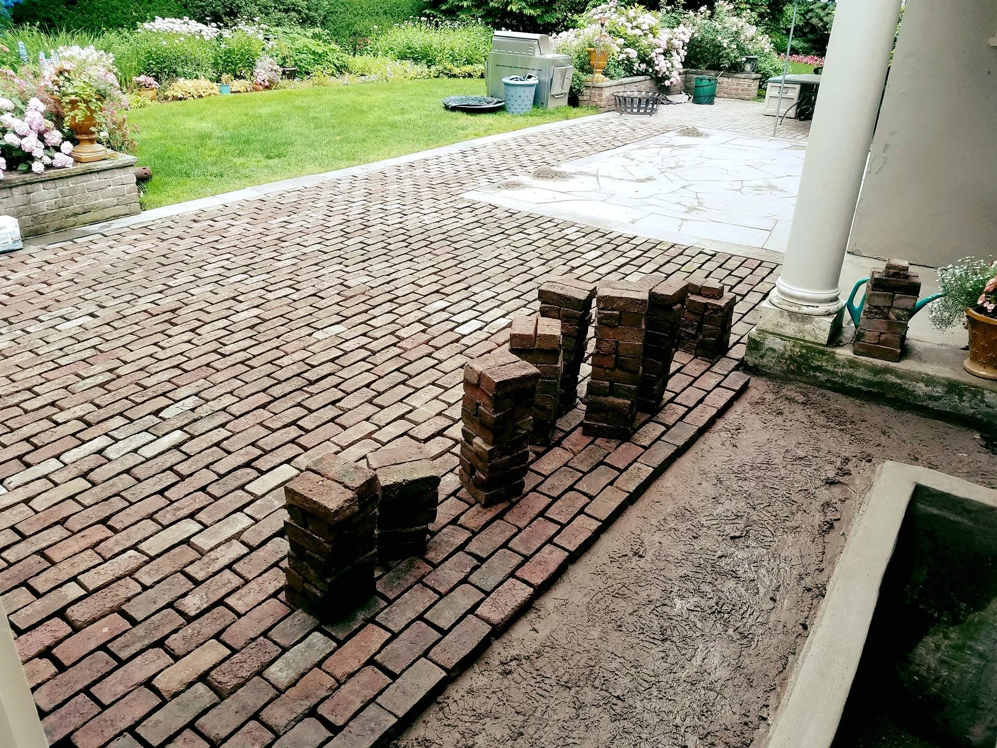 Stonecutter Masonry Brick Patio