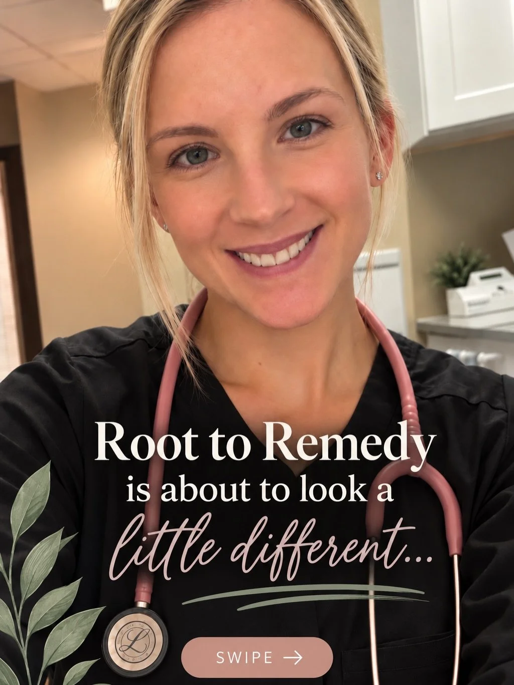Root to Remedy is about to look a little different&hellip; 🌿

And I&rsquo;ve been so excited to share this.

Nurse practitioner services are coming to Root to Remedy Wellness.

This means I&rsquo;ll be able to bring even more of my clinical backgrou