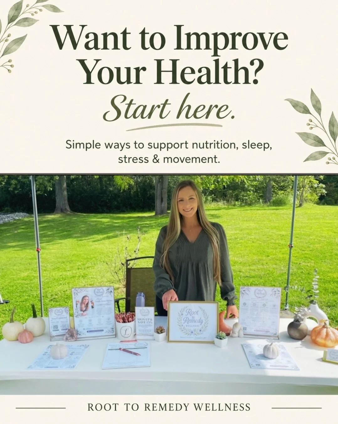 🌿 Want to improve your health? Start with the foundations.

Yesterday, I asked what comes to mind first when you think about improving your health.

🥗 Nutrition came out on top at 50%, while movement and stress each received 25%. Interestingly, nob