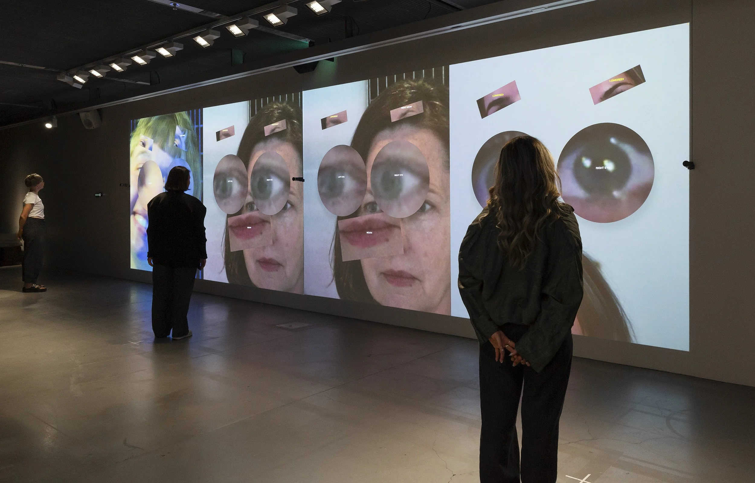 Farzin Lotfi-Jam, Realtime: The Imperial Architecture of Now, 2025, in Deep Time Real Time, RMIT Design Hub Gallery, Carlton, 2025. Photo by Christian Capurro.