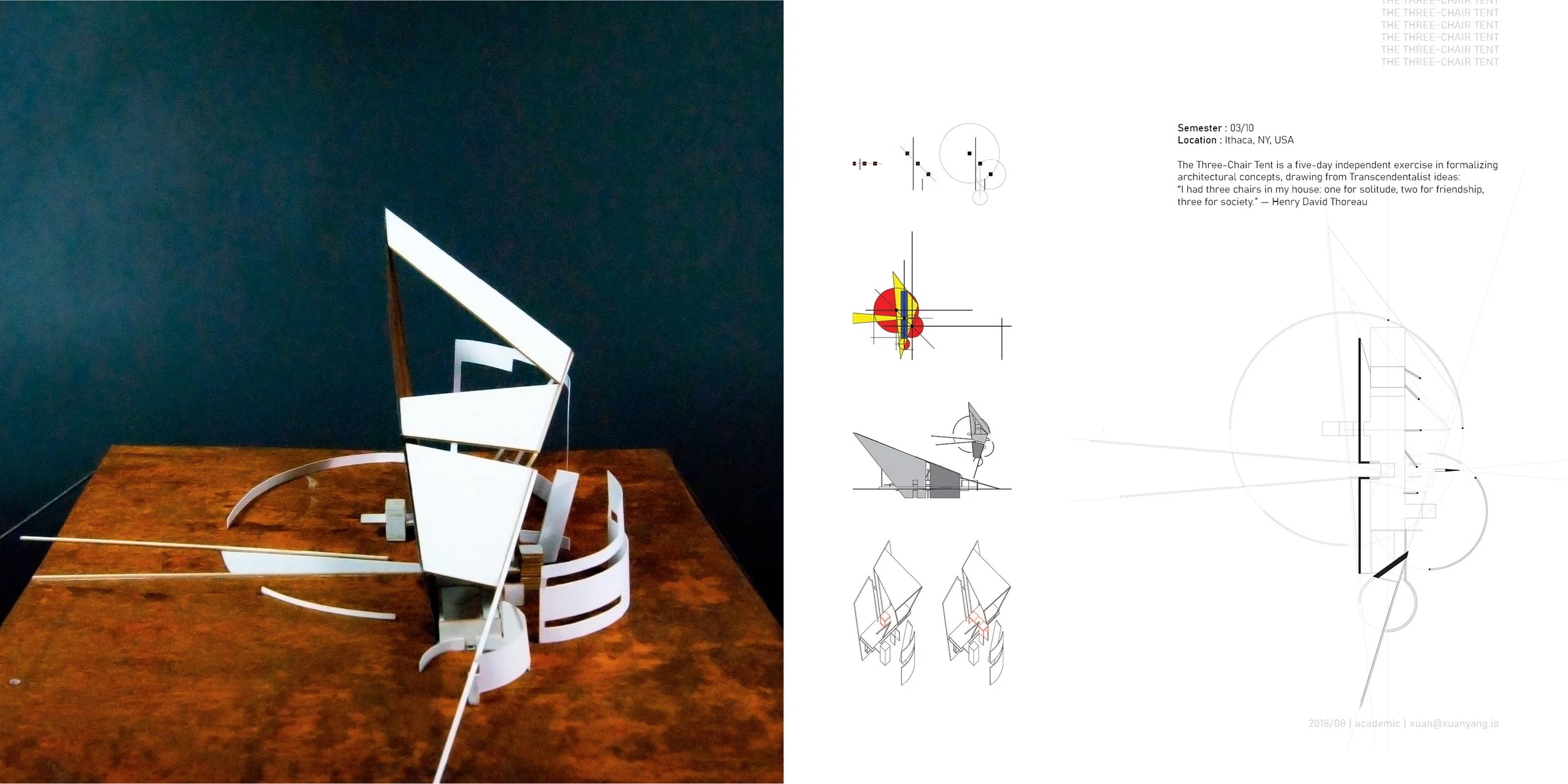 The Three-Chair Tent