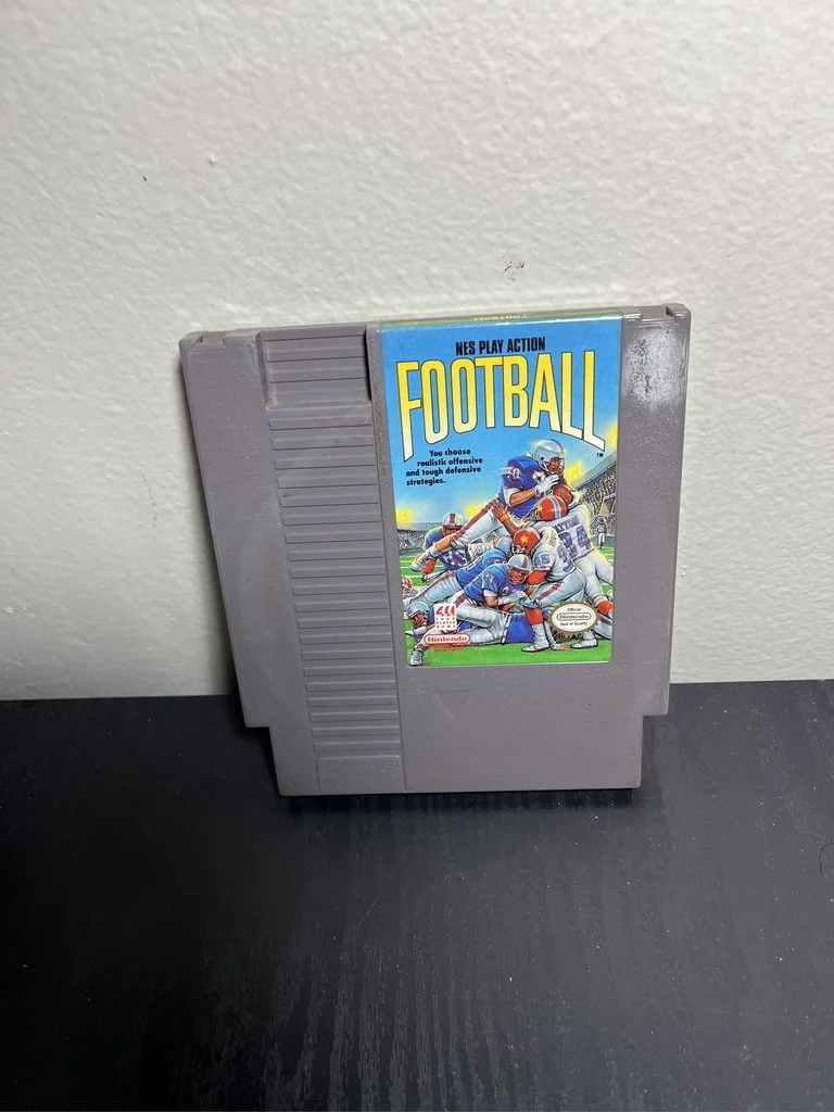 NES Play Action Football Game Cartridge - Classic 8-Bit Gaming