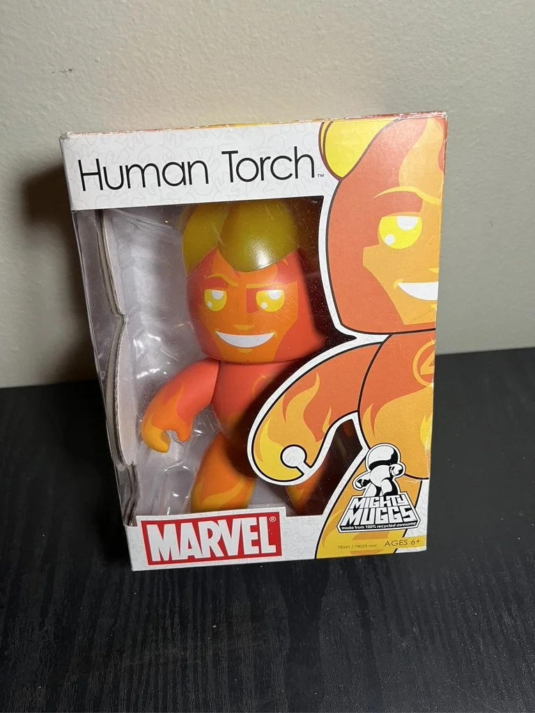 Marvel Human Torch Mighty Mugg Figure