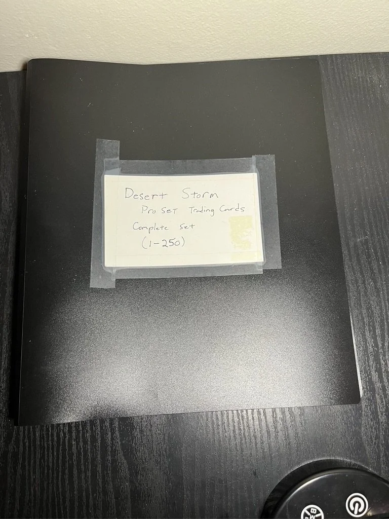 Desert Storm Pro Set Trading Cards Complete Set (1-250)