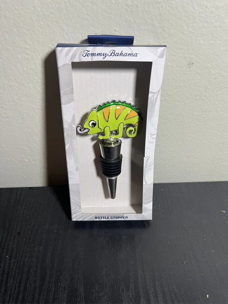 Tommy Bahama Chameleon Wine Bottle Stopper