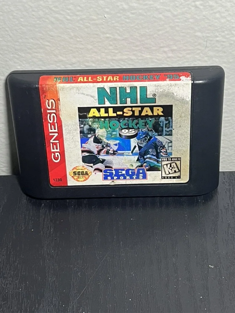NHL All-Star Hockey '95 - Sega Genesis Cartridge