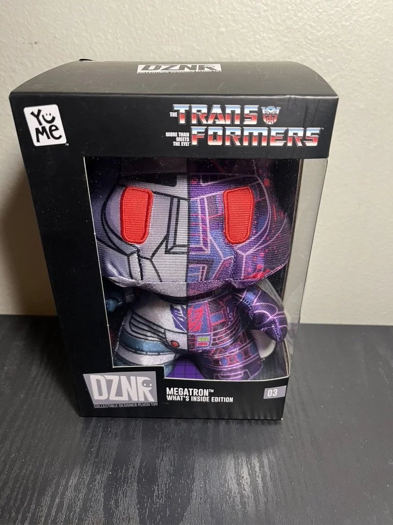 Transformers DZNR Megatron Plush - What's Inside Edition