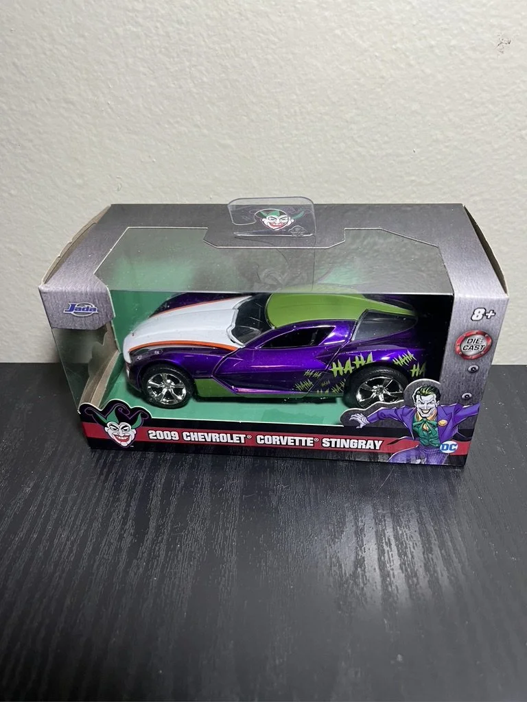 Joker Edition 2009 Chevrolet Corvette Stingray Model Car