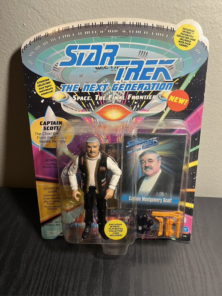 Star Trek: The Next Generation Captain Montgomery Scott Action Figure