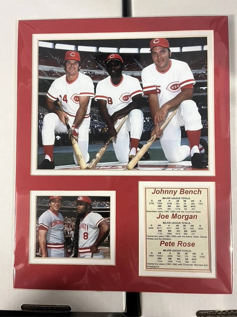 Legends of Baseball Framed Memorabilia