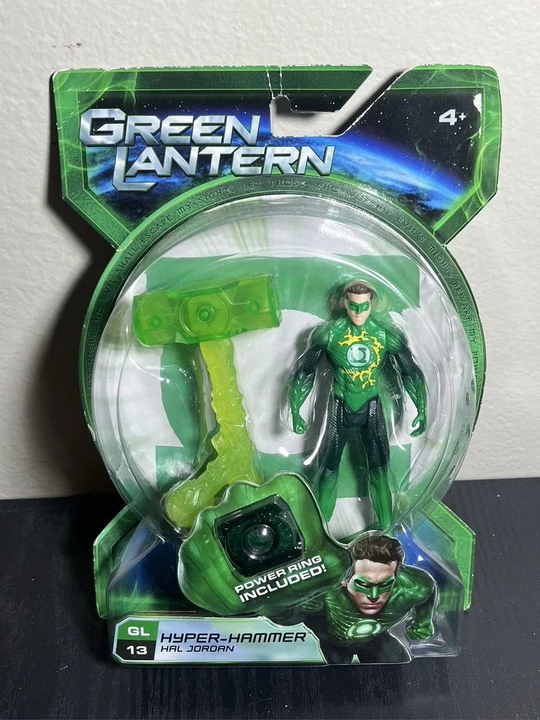 Green Lantern Hal Jordan Hyper-Hammer Action Figure