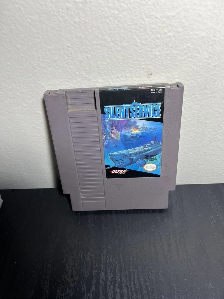 Silent Service NES Cartridge