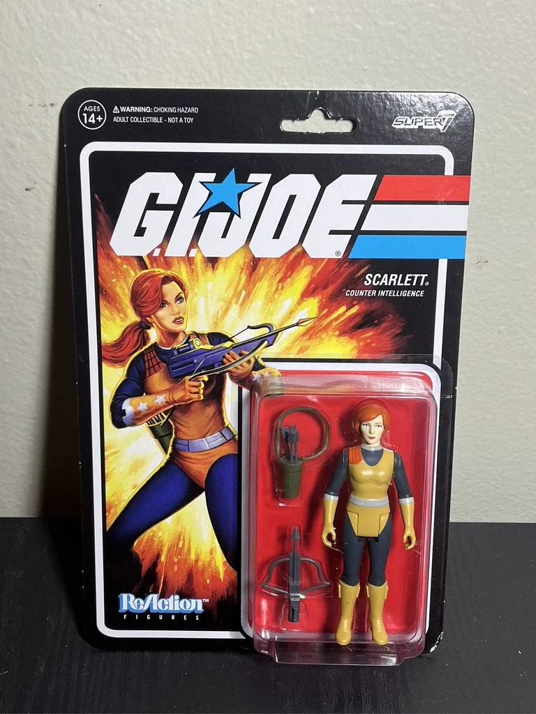 G.I. Joe Scarlett Action Figure - ReAction Series