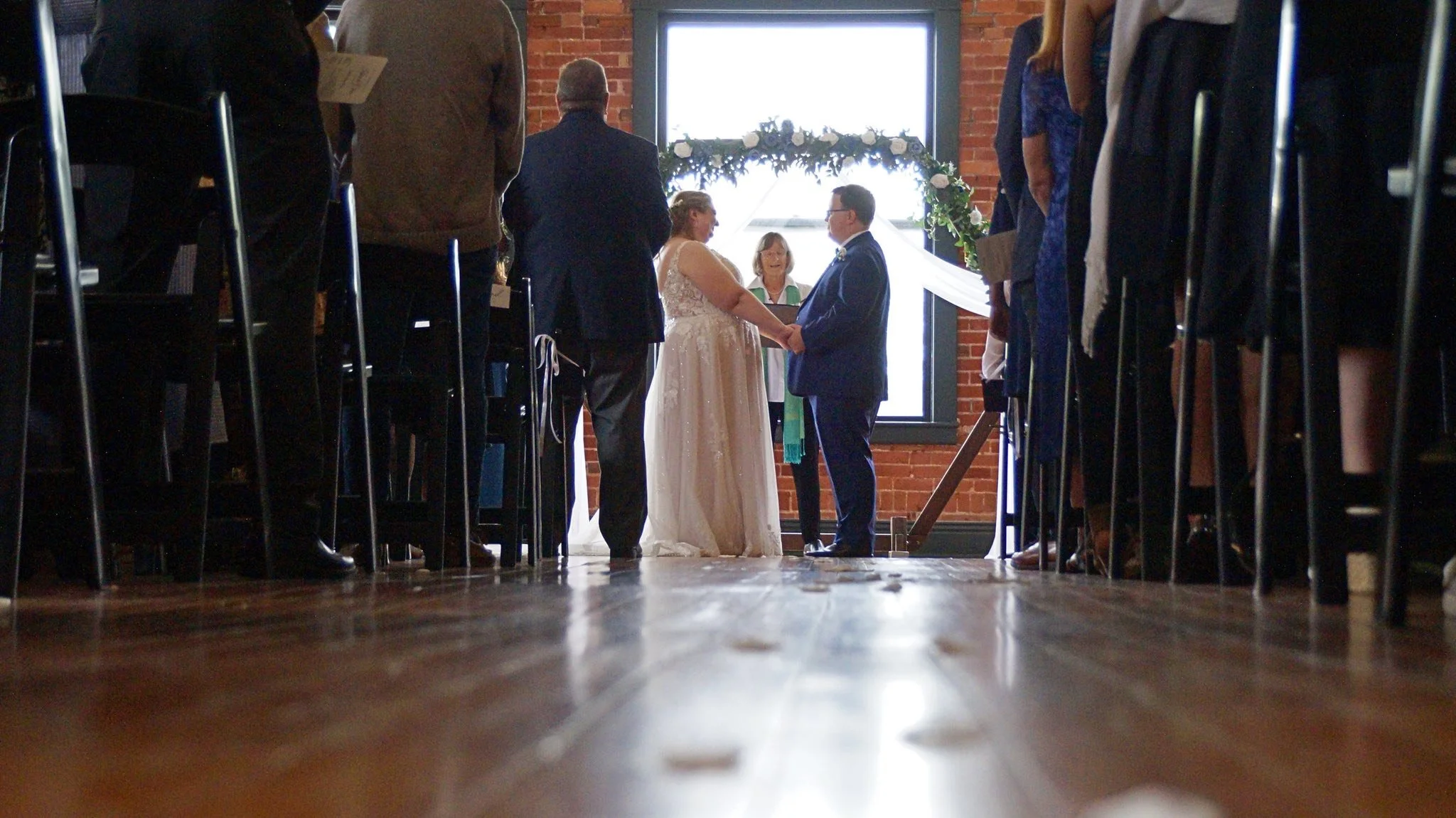 bride-groom-aisle-wedding
