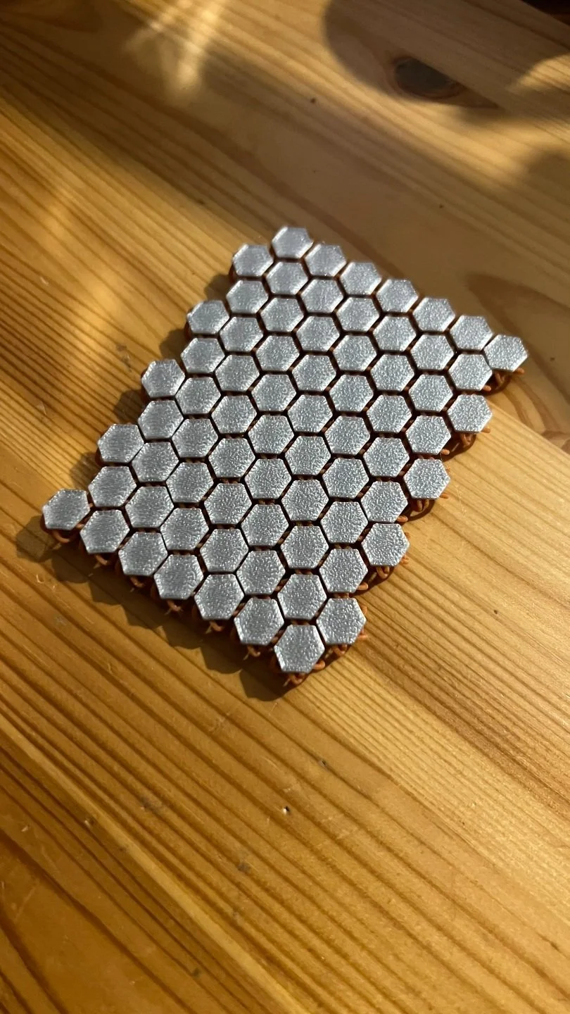 Fidget Fabric Coaster - Orbit