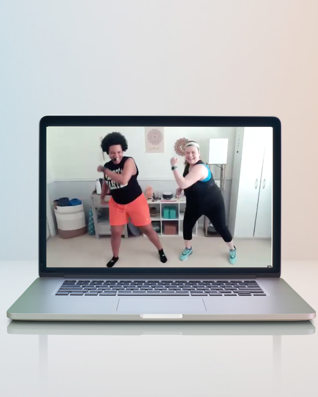 Rockin' with the Roses virtual dance class with Rachele and Vanessa