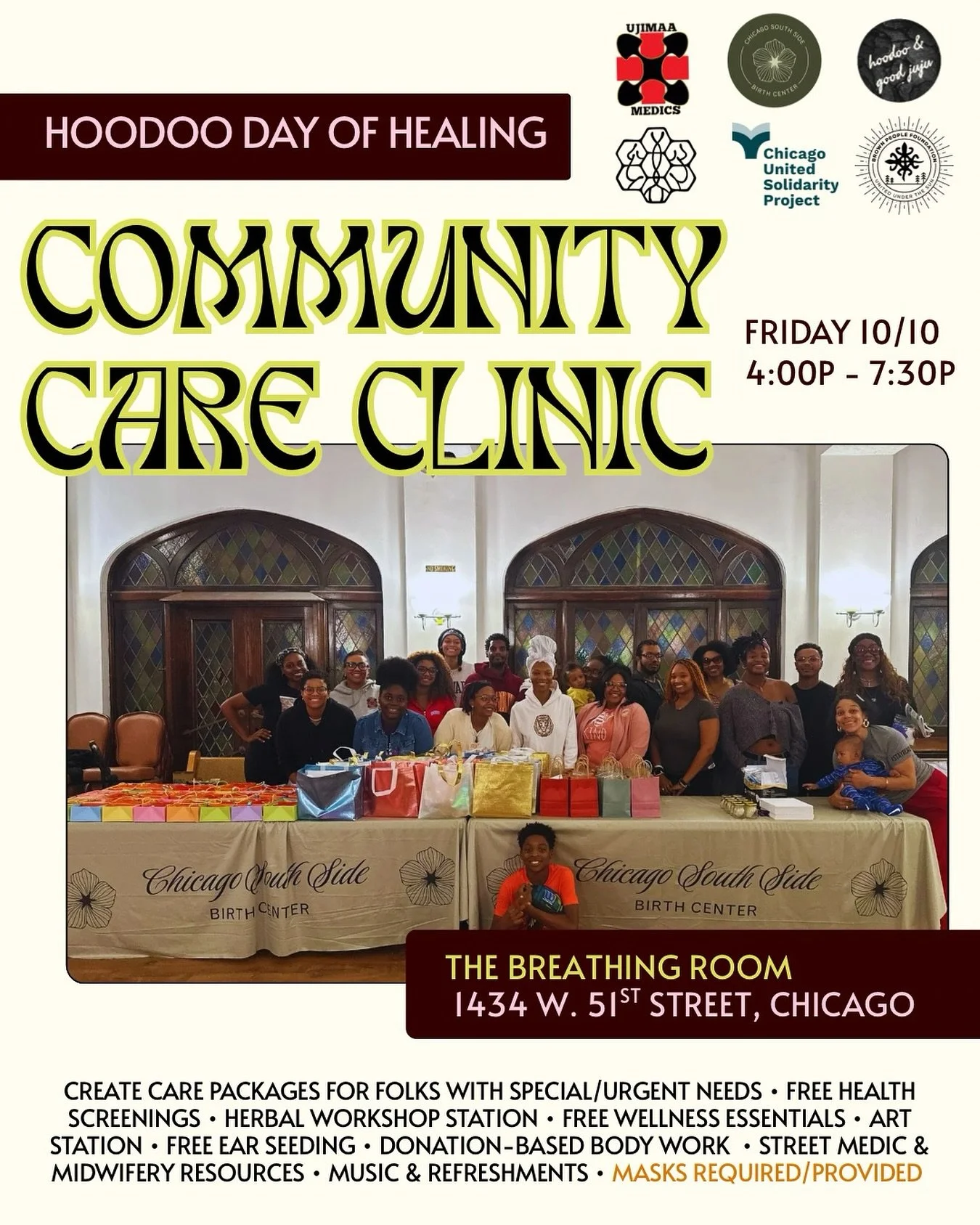 10/10 marks a special day on the Hoodoo Heritage calendar: the Hoodoo Day of Healing!

On this day, we intentionally petition, pray, &ldquo;werk&rdquo; and take action for the healing of the body, mind, and spirit of all African-American people. ✊🏾✊