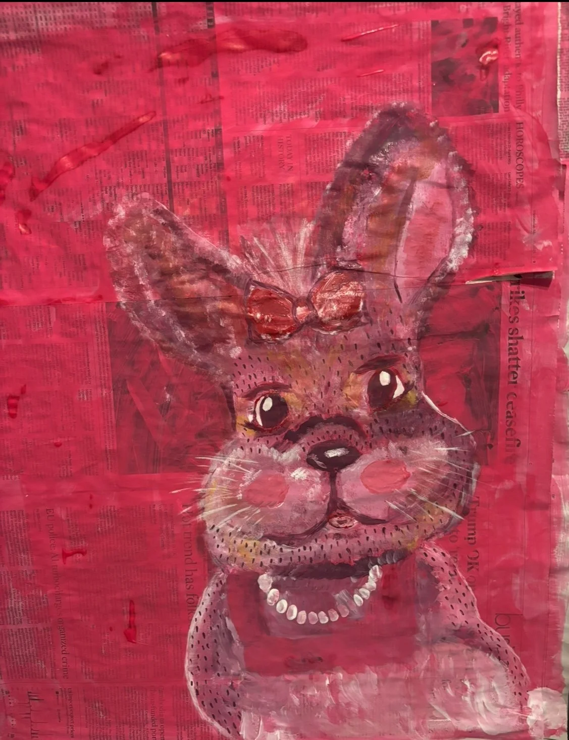 Hey Bunny Print