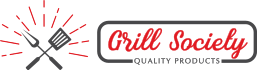 Grill Society logo with a grill icon and text 'Grill Society'
