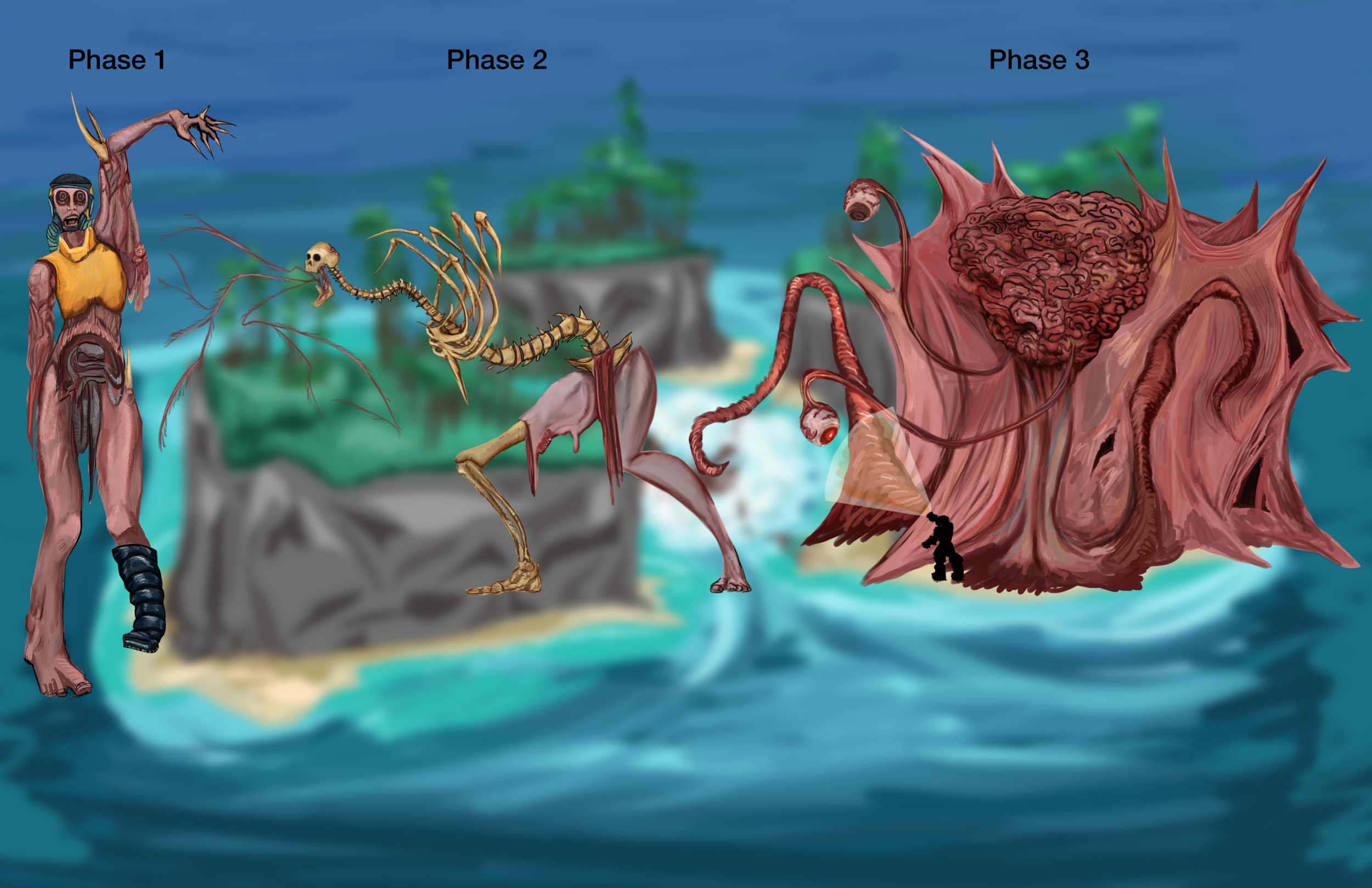 Final Creature Concept: (Phases 1-3)