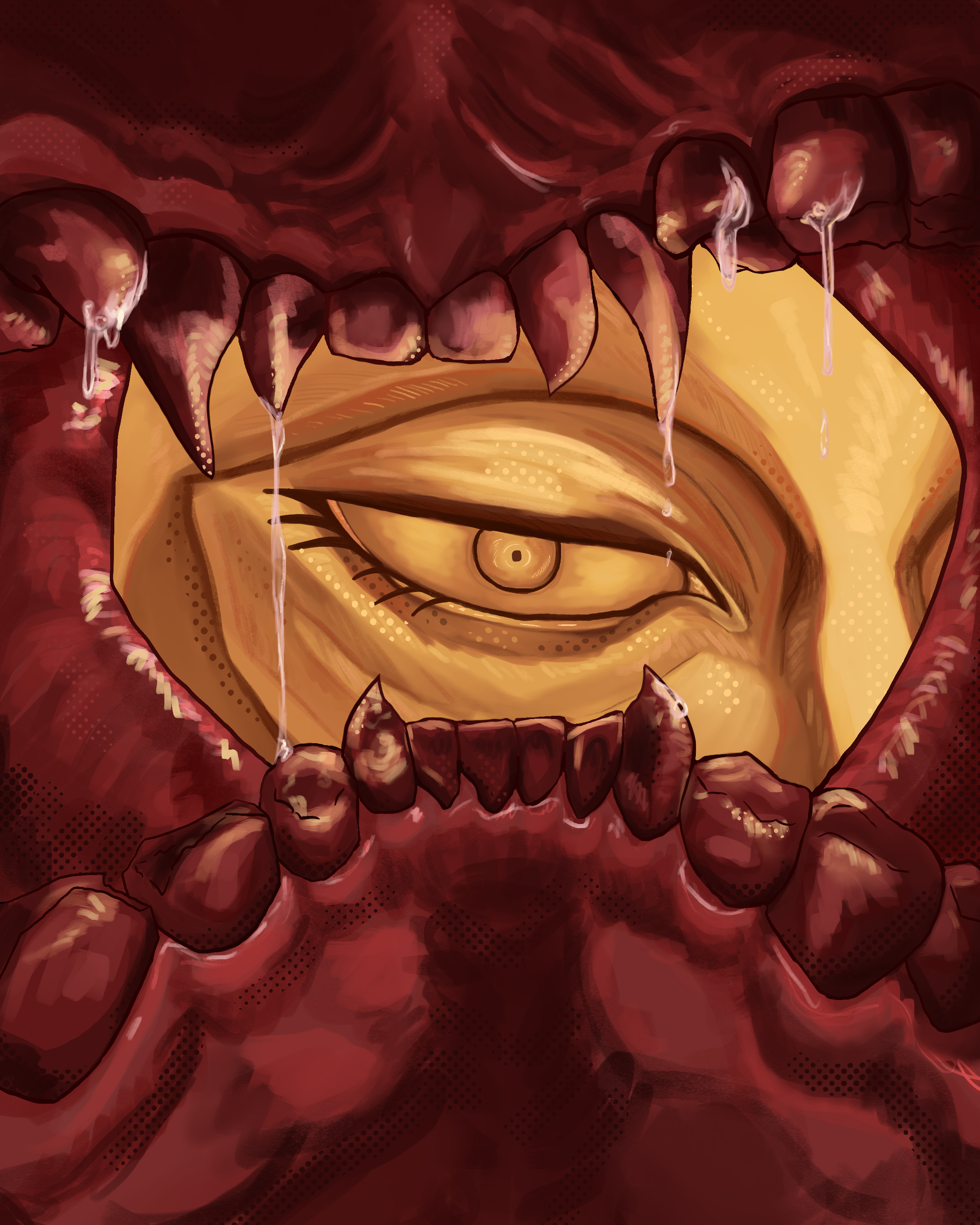 Debt’s Maw , 2025. Digital Illustration
