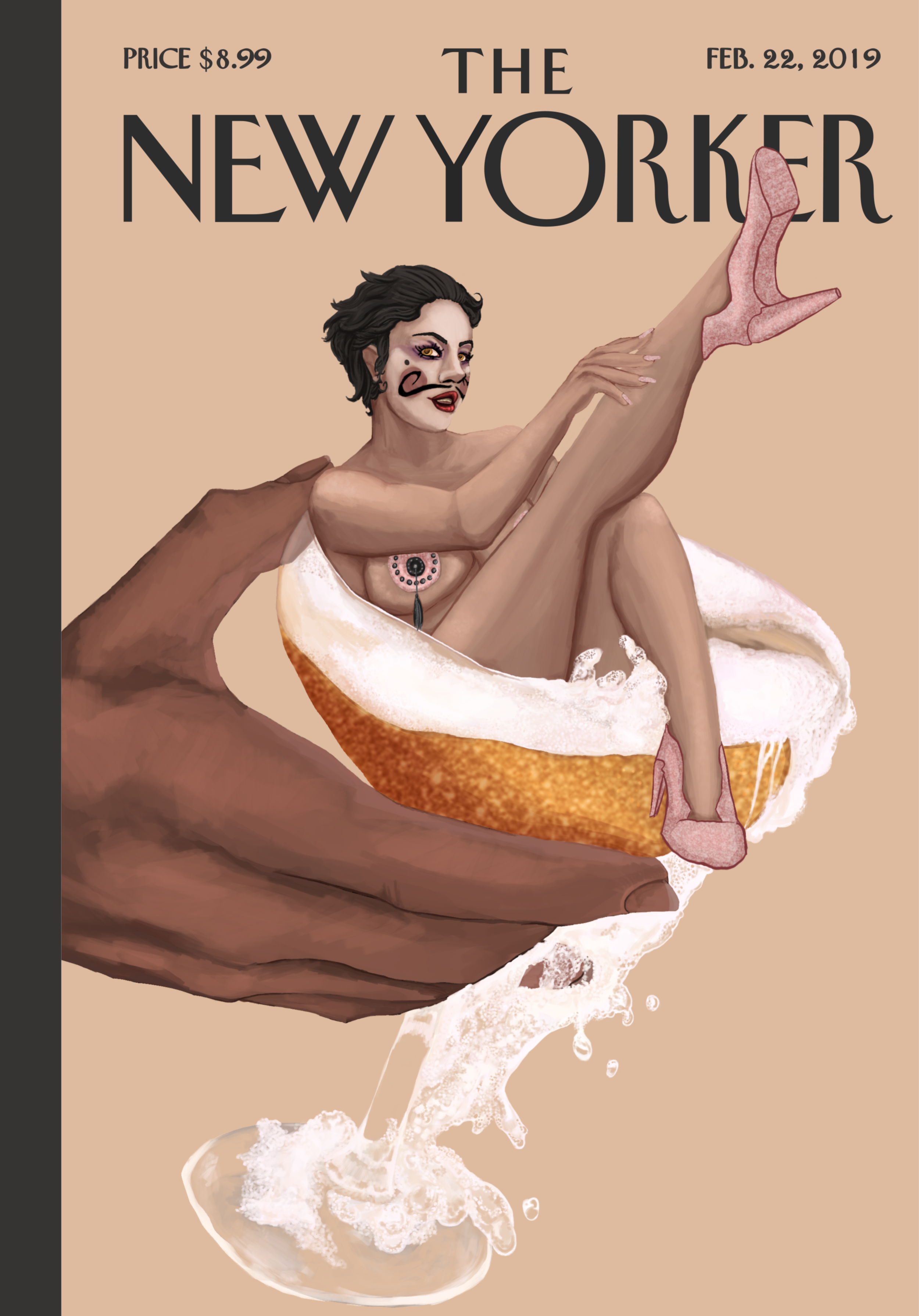  The New Yorker: Concept , 2024. Digital Illustration