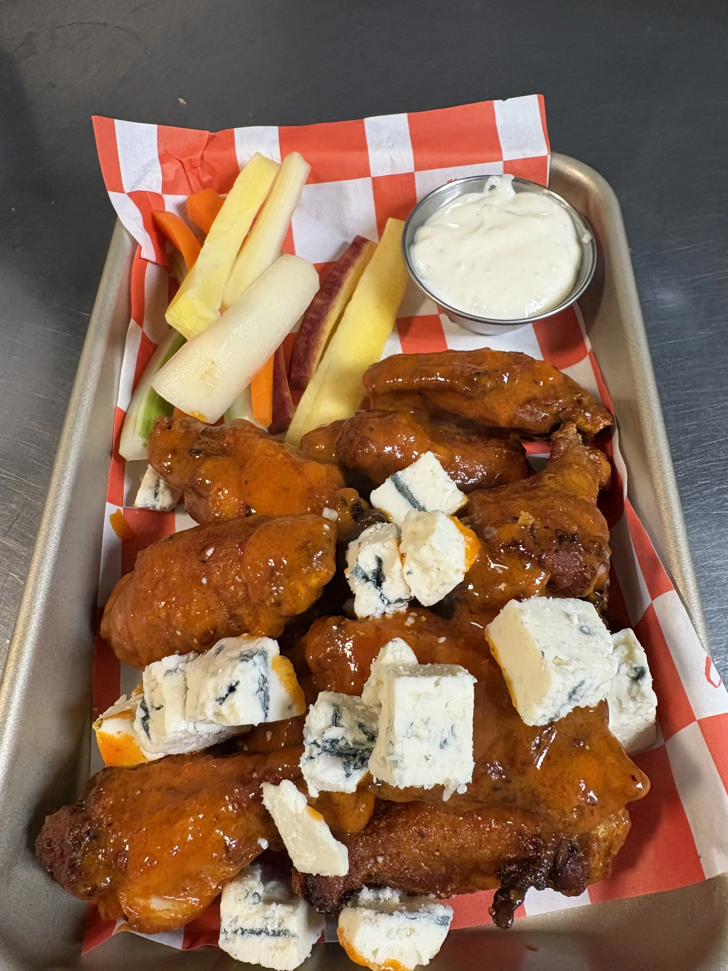 House buffalo wings