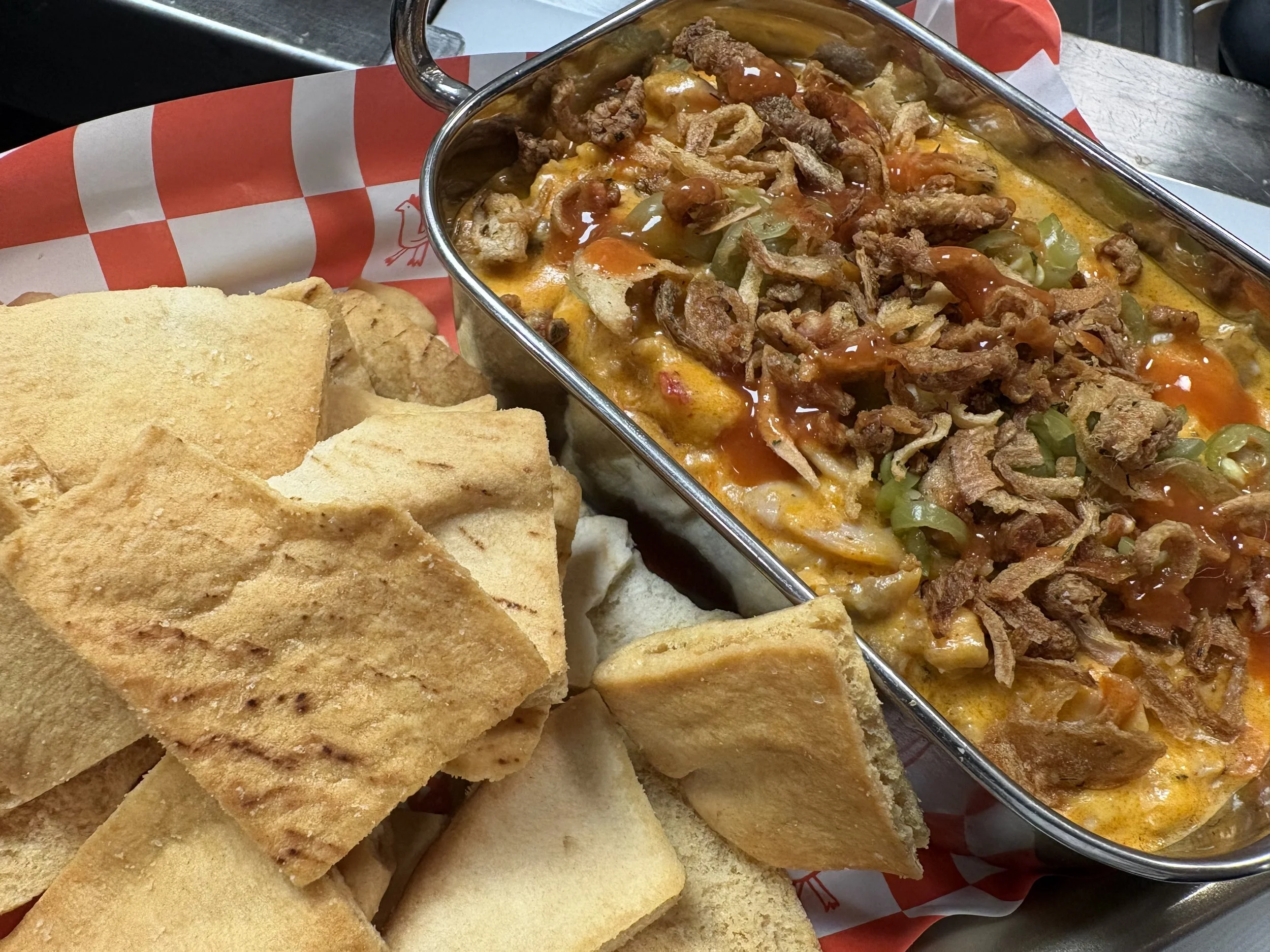 Buffalo chicken dip