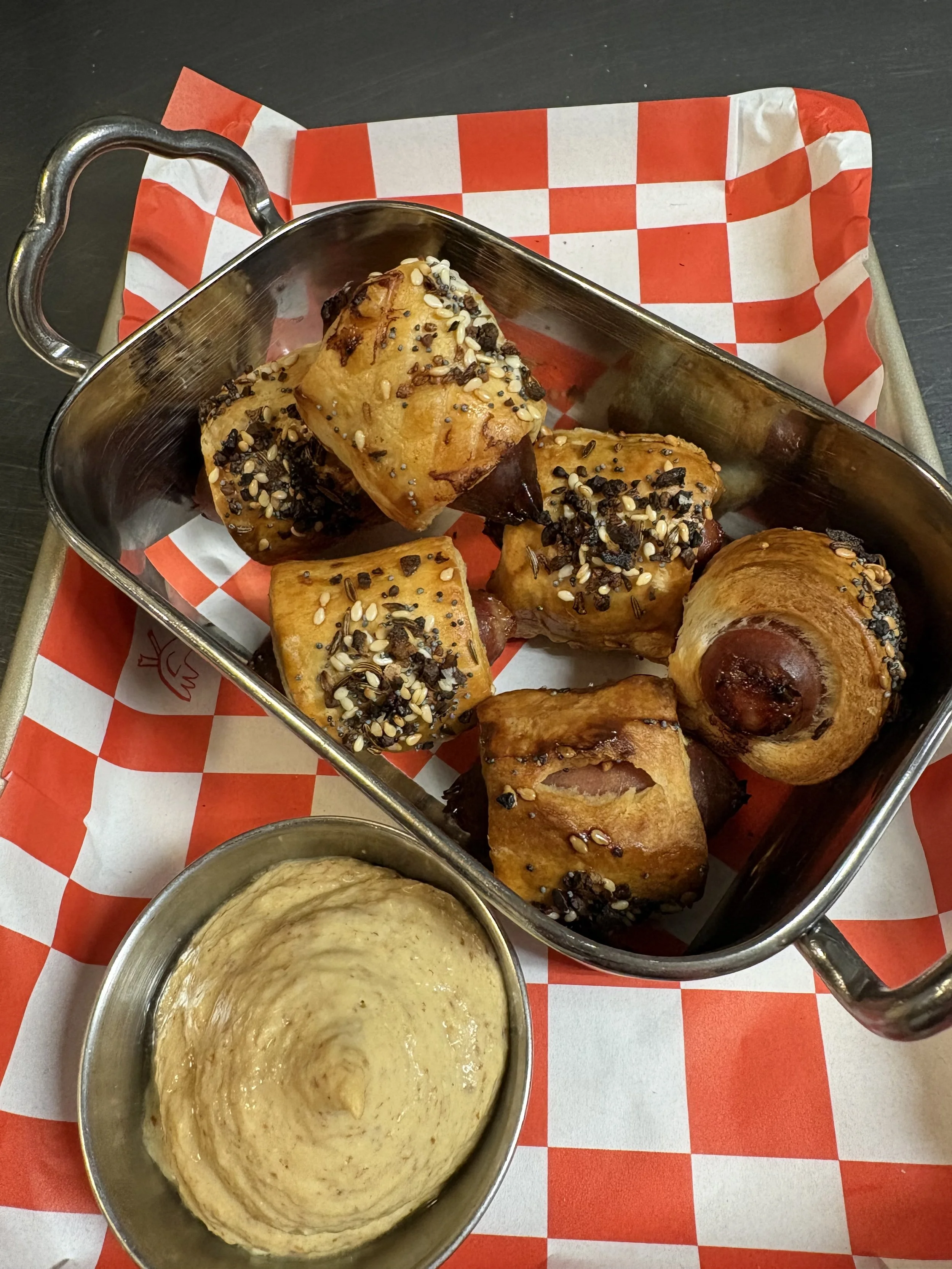 Wagyu pigs in a blanket