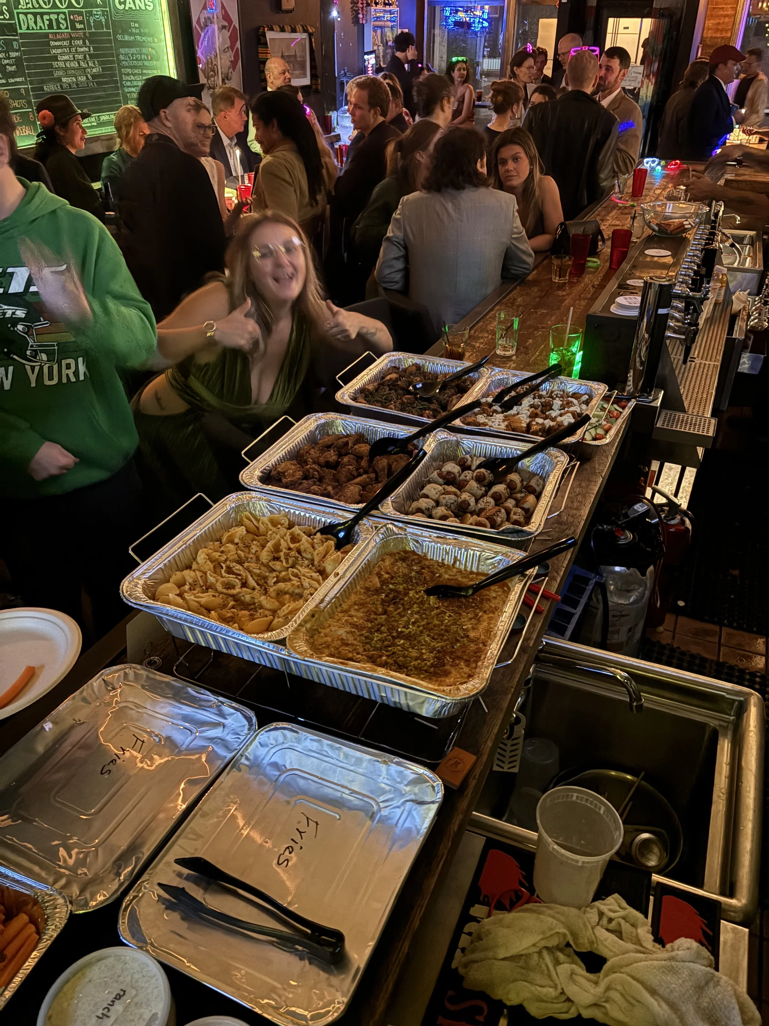 Catering spread