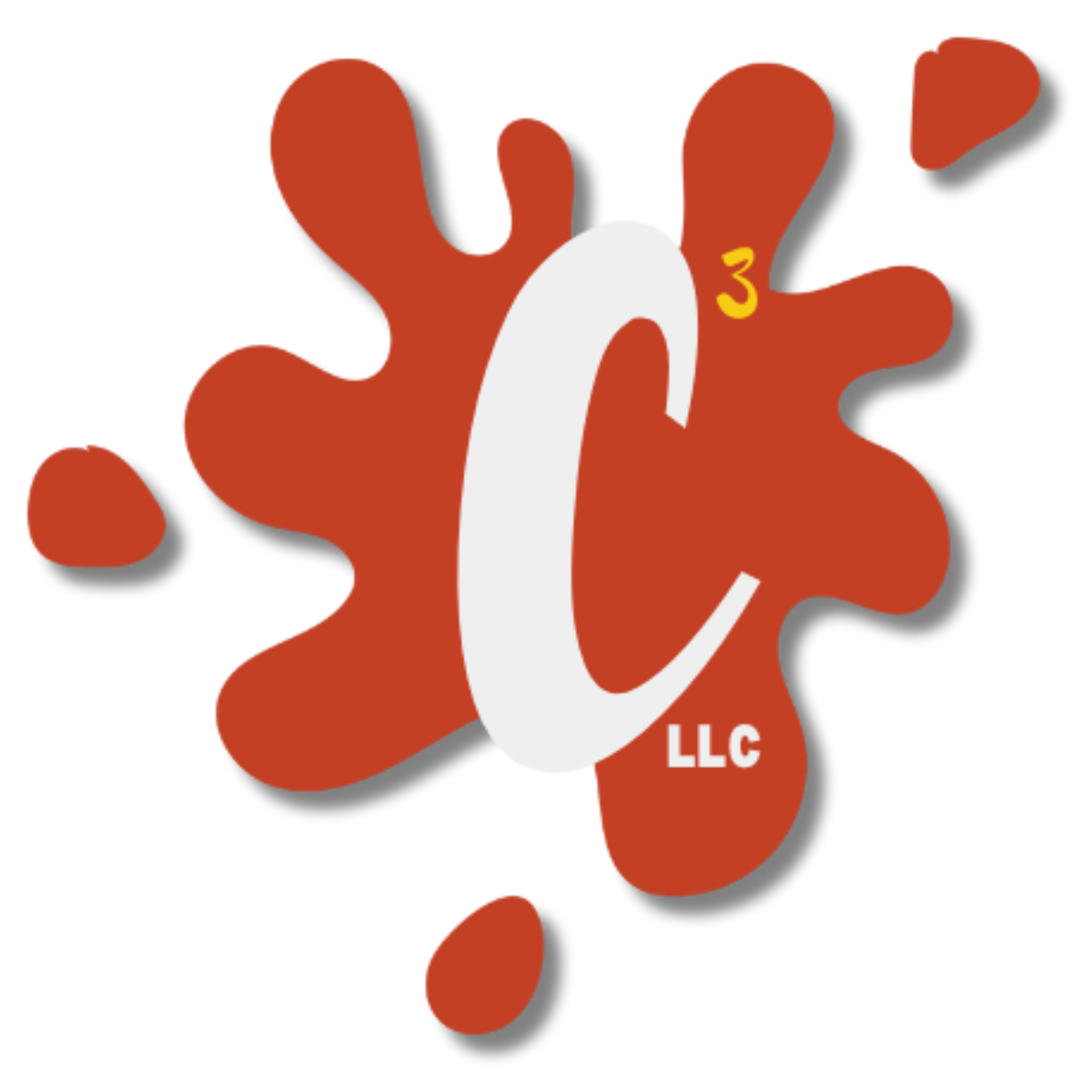 Logo for a company with the words 'Doo LLC' in stylized font, featuring a brown dog silhouette and a white bone in the design.