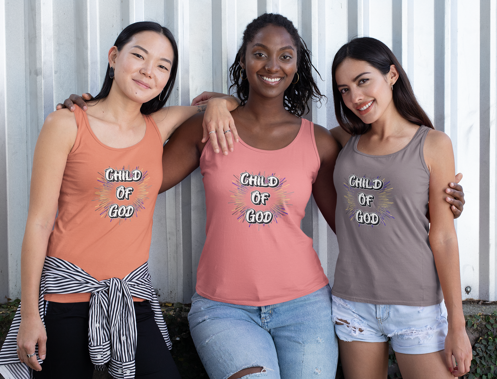 Personal Friend Matching 
Tank Tops