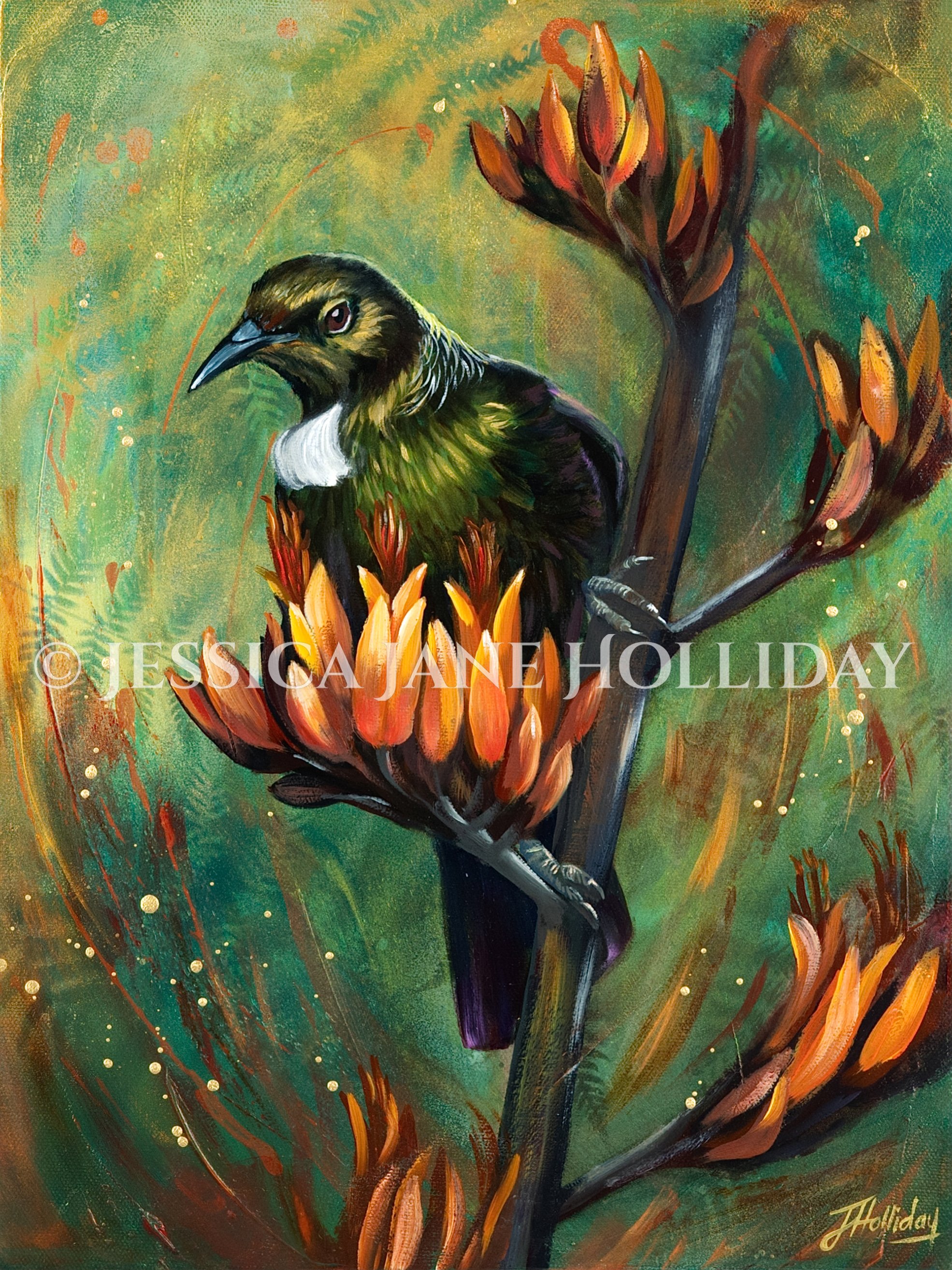 Original - Tūī and Treasure